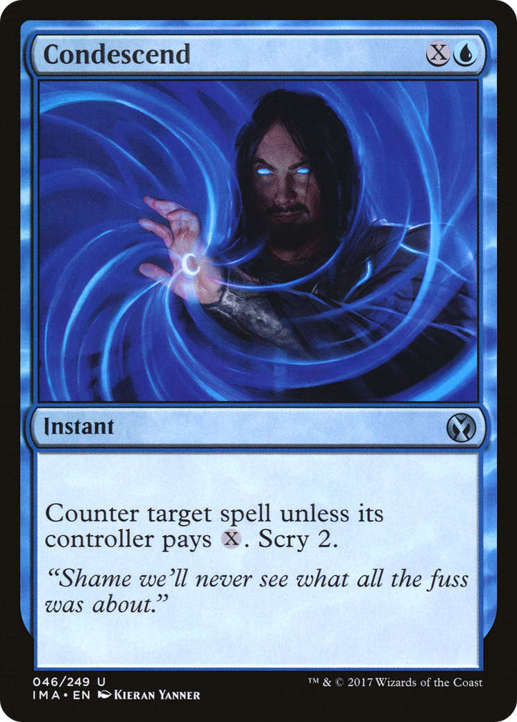 Condescend (046) Foil - Iconic Masters