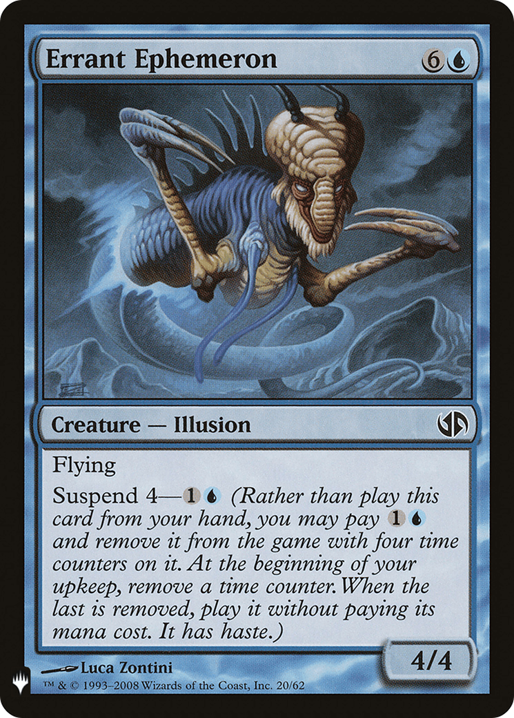 Errant Ephemeron (DD2-20) - The List