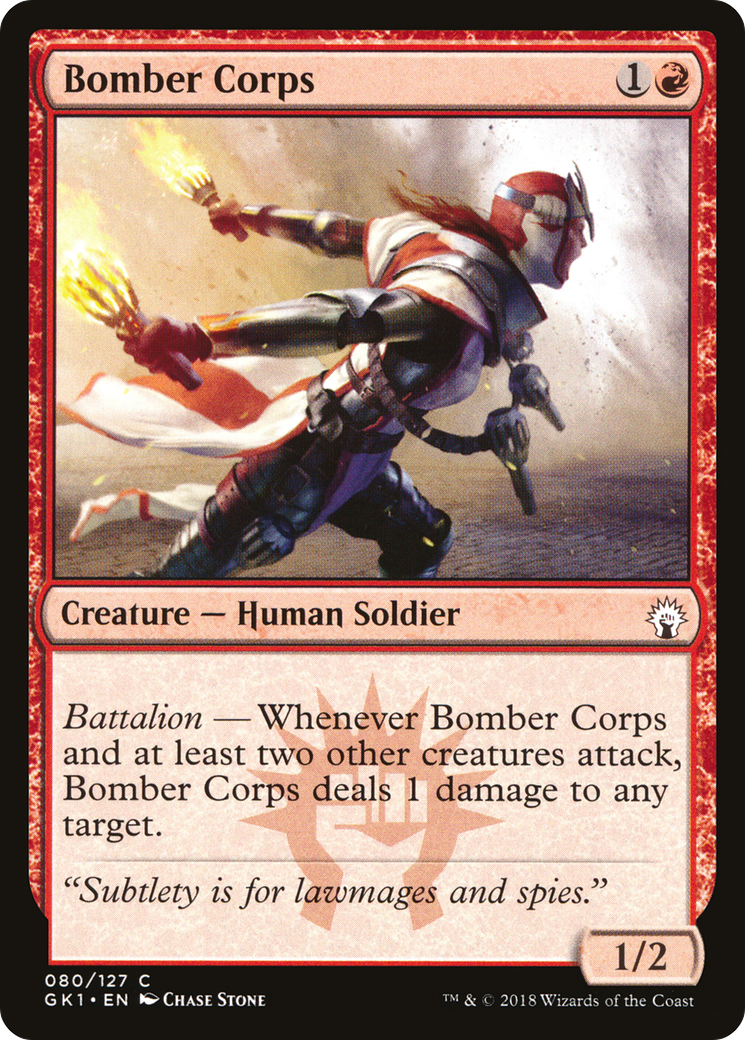 Bomber Corps (080) - GRN Guild Kit