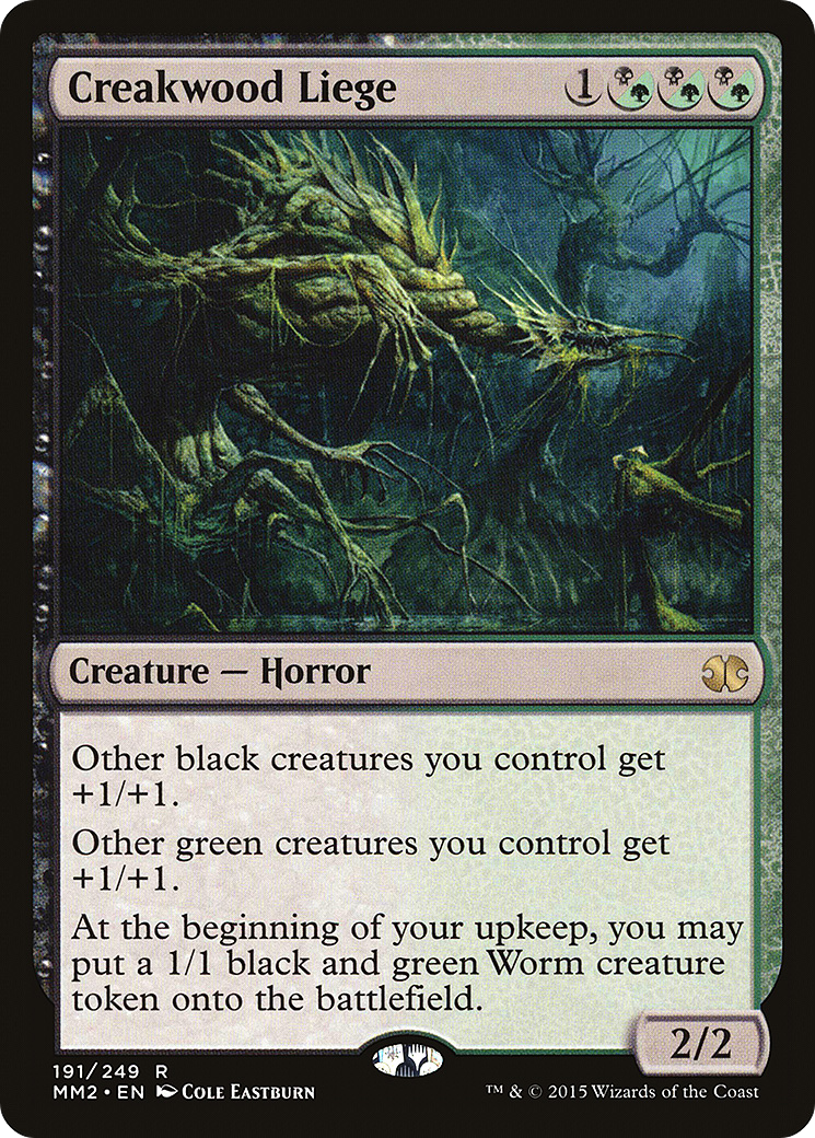 Creakwood Liege (191) Foil - Modern Masters 2015