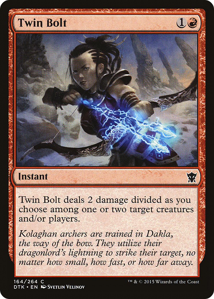 Twin Bolt (164) - Dragons of Tarkir
