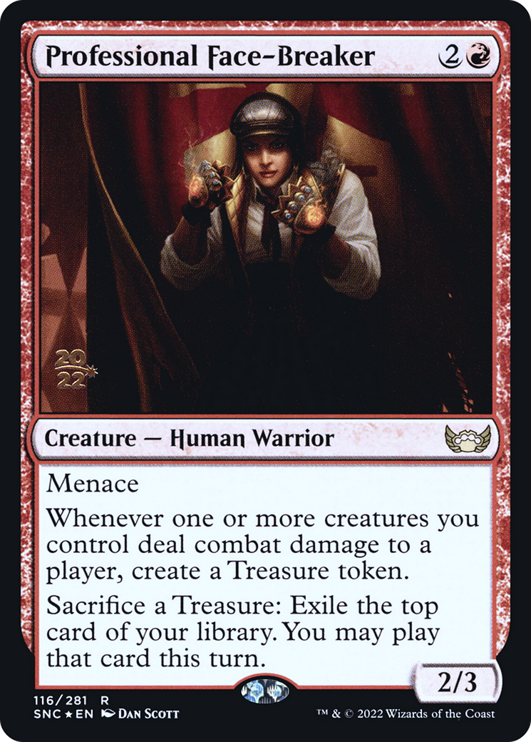 Professional Face-Breaker (116) Foil - Streets of New Capenna Promos
