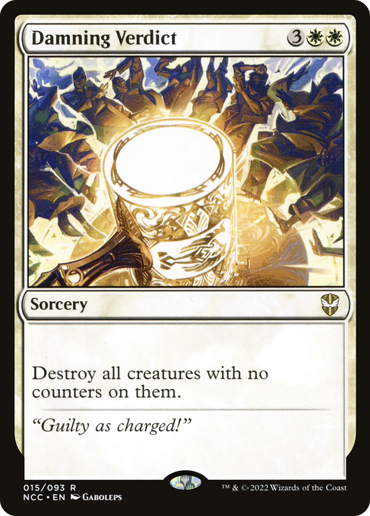 Damning Verdict (015) - New Capenna Commander