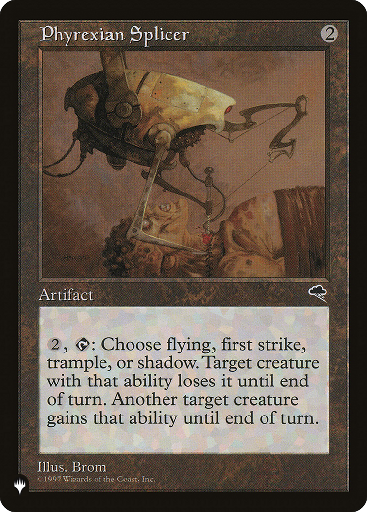 Phyrexian Splicer (Retro) (TMP-303) - The List