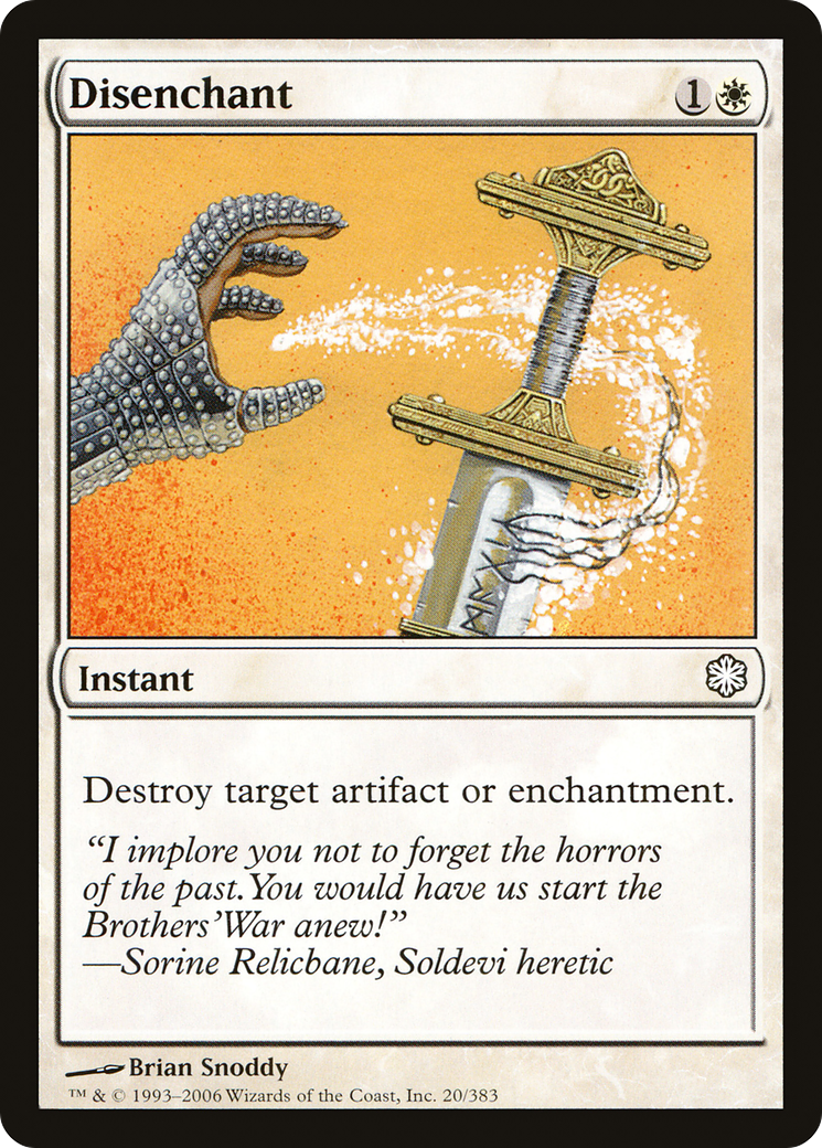 Disenchant (020) - Coldsnap Theme Decks
