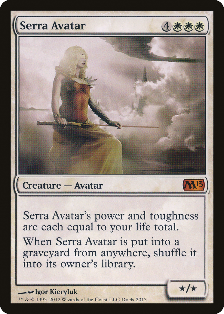 Serra Avatar (Duels 2013) - Duels of the Planeswalkers 2013 Promos