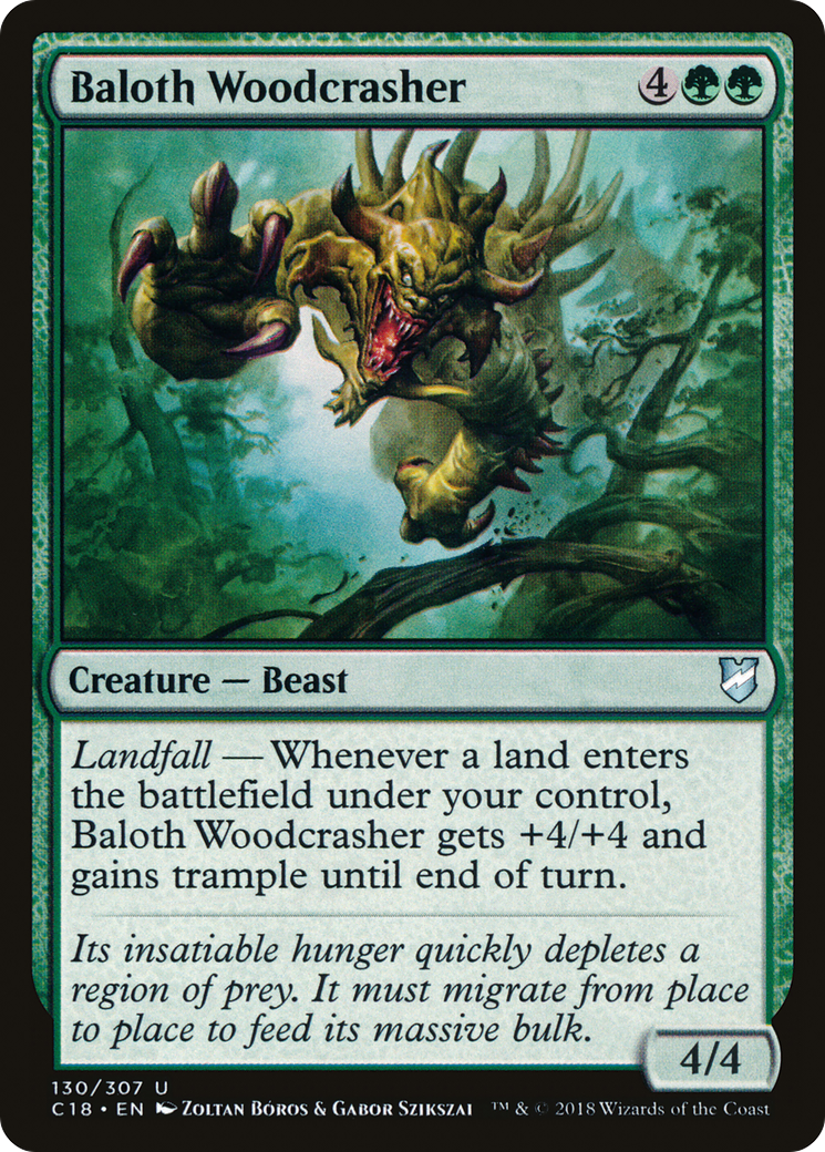 Baloth Woodcrasher (130) - Commander 2018
