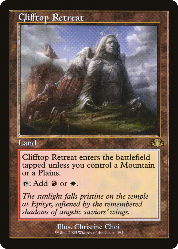 Clifftop Retreat (Retro) (393) - Dominaria Remastered