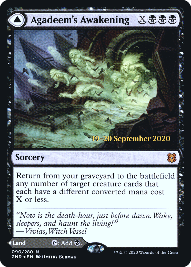 Agadeem's Awakening (090) Foil - Zendikar Rising Promos