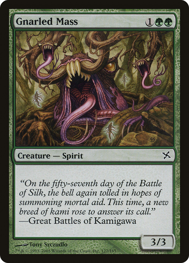 Gnarled Mass (127) Foil - Betrayers of Kamigawa