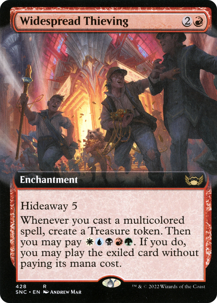 Widespread Thieving (Extended Art) (428) - Streets of New Capenna