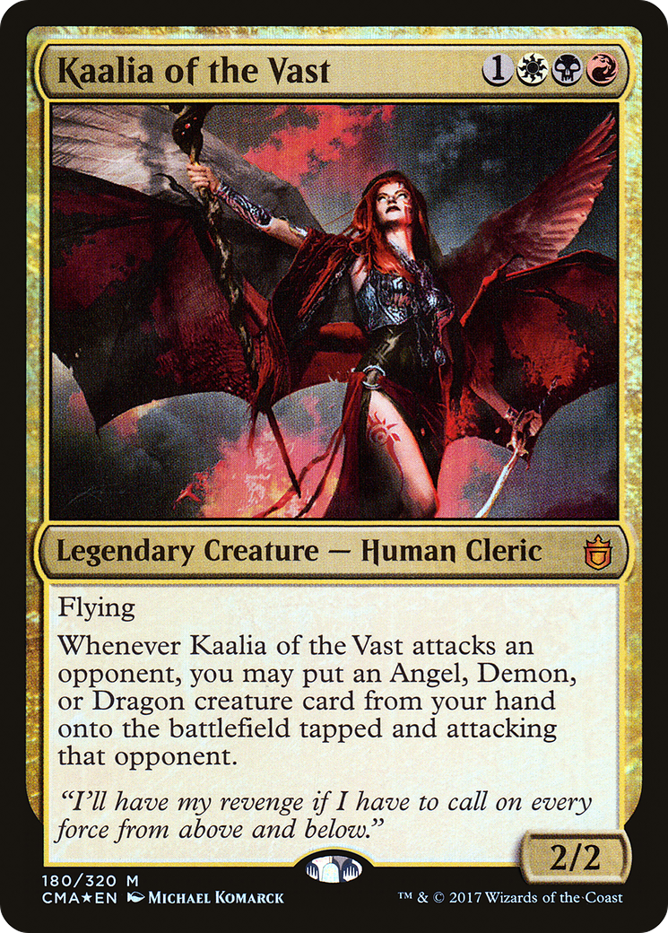 Kaalia of the Vast (180) Foil - Commander Anthology