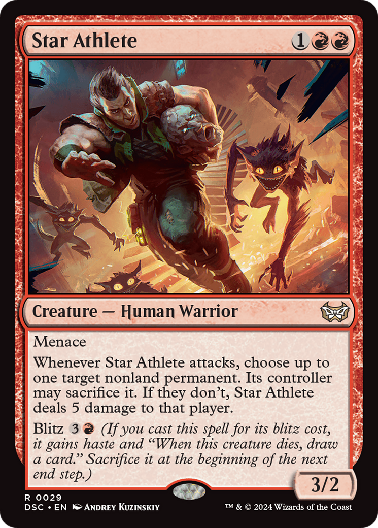 Star Athlete (029) - Duskmourn: House of Horror Commander