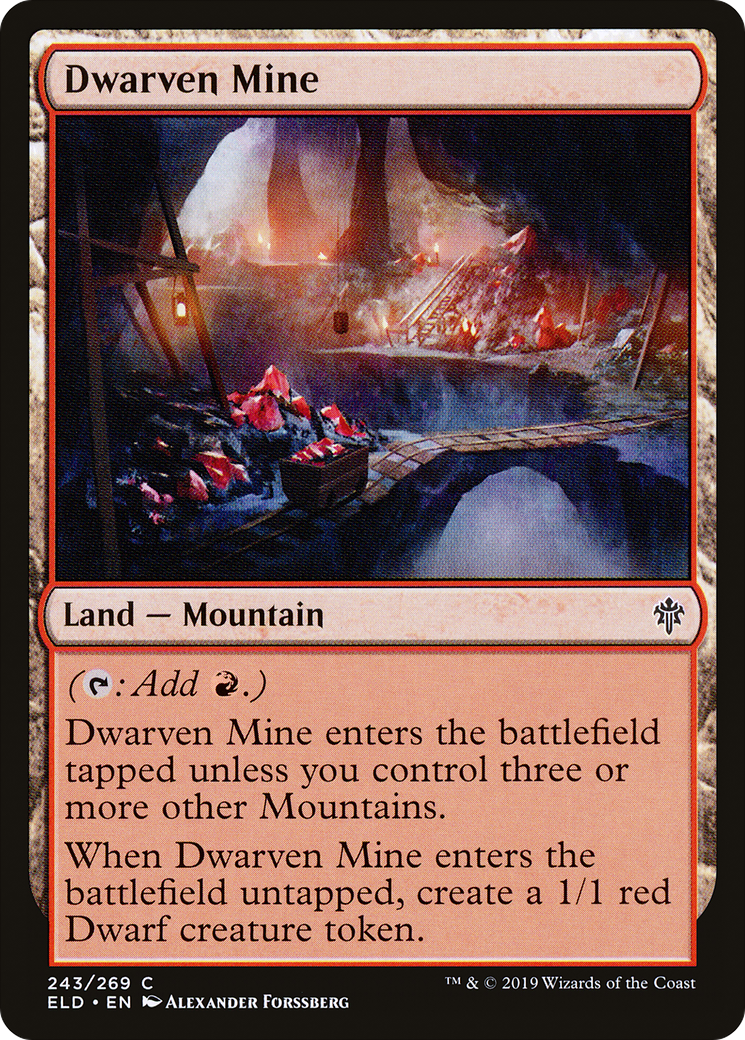 Dwarven Mine (243) - Throne of Eldraine