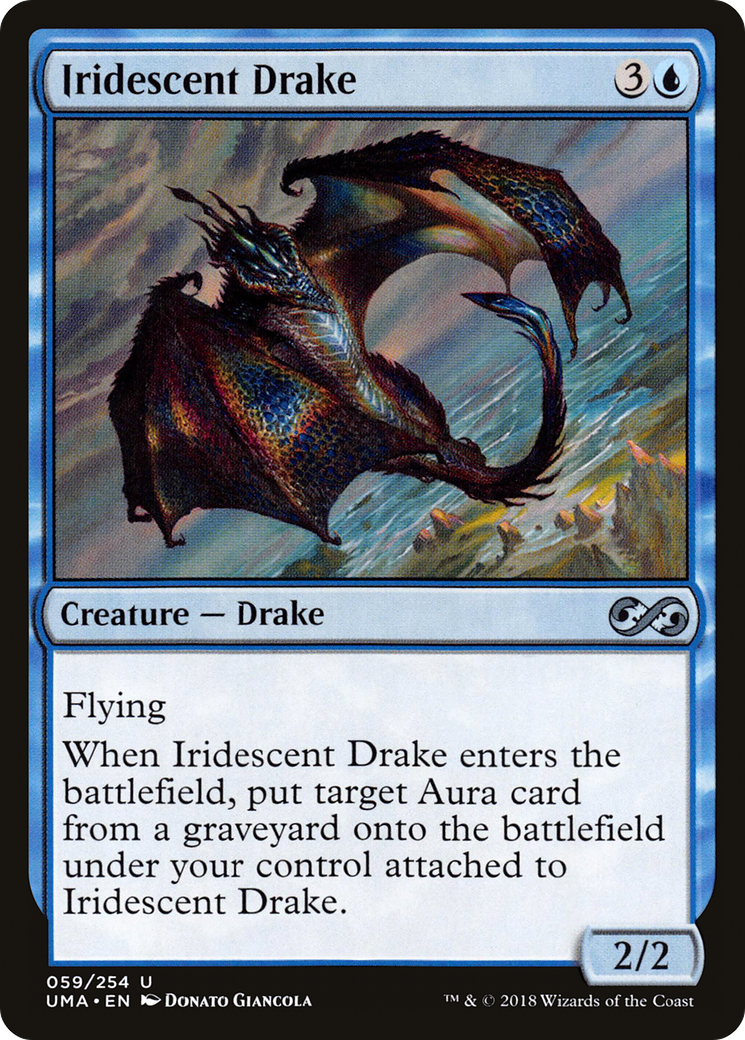 Iridescent Drake (059) Foil - Ultimate Masters