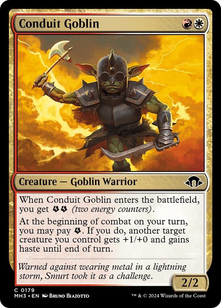 Conduit Goblin (179) Foil - Modern Horizons 3