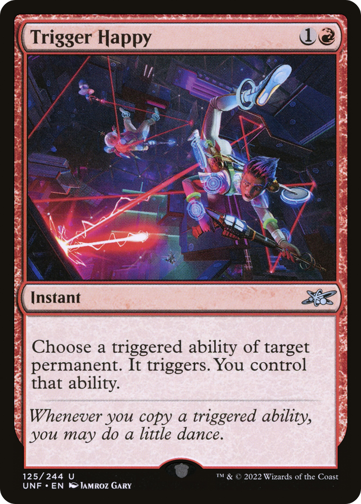 Trigger Happy (125) Foil - Unfinity