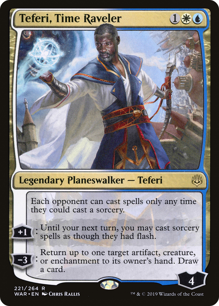 Teferi, Time Raveler (221) - War of the Spark