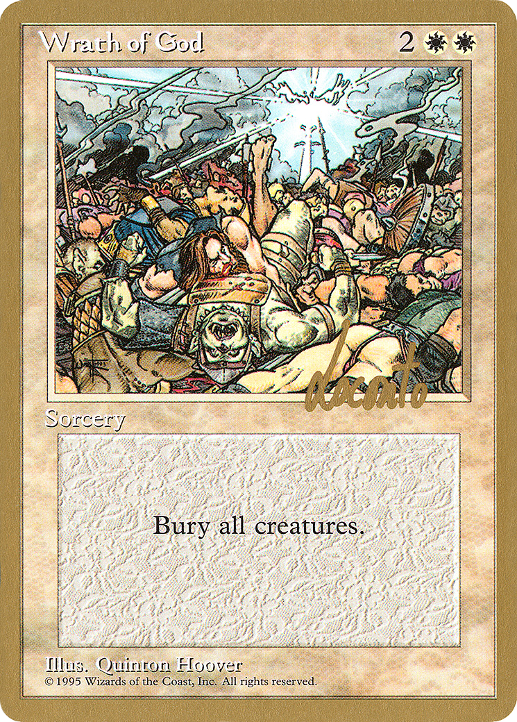 Wrath of God - 1996 Michael Loconto (4ED) - Pro Tour Collector Set