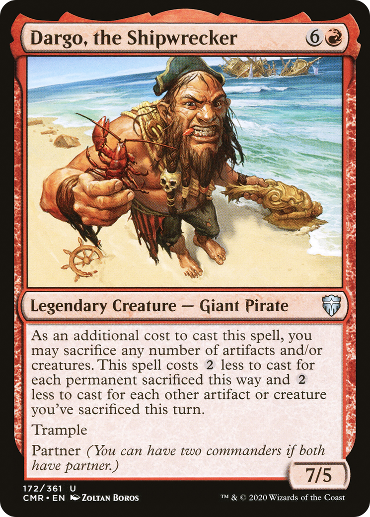 Dargo, the Shipwrecker (172) Foil - Commander Legends