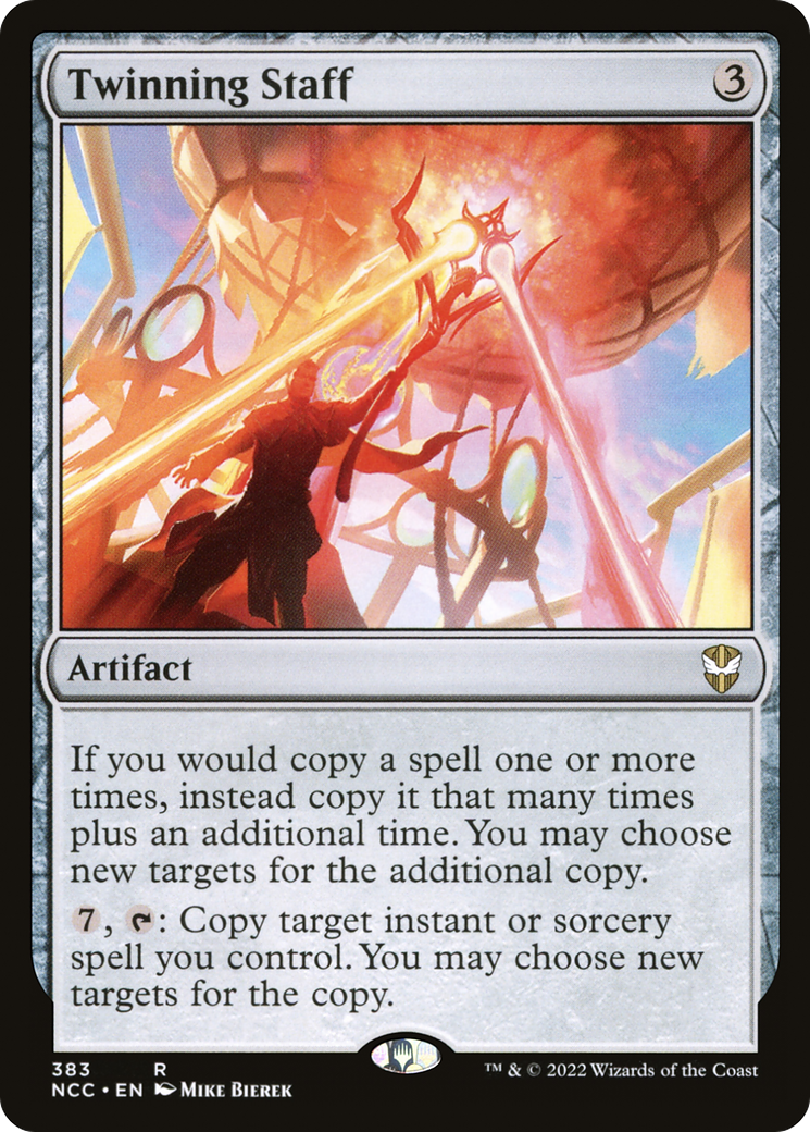 Twinning Staff (383) - New Capenna Commander