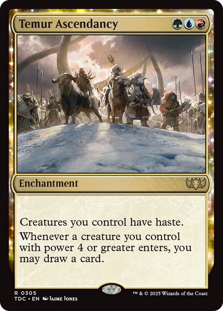 Temur Ascendancy (305) - Commander: Tarkir: Dragonstorm
