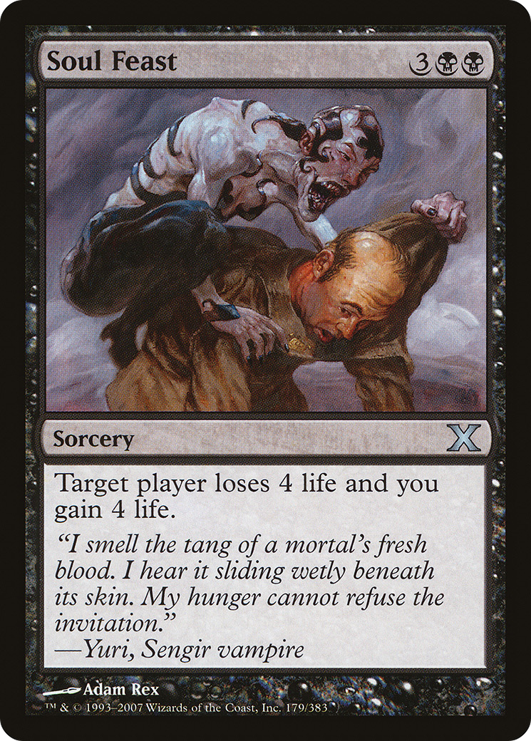 Soul Feast (179) Foil - Tenth Edition