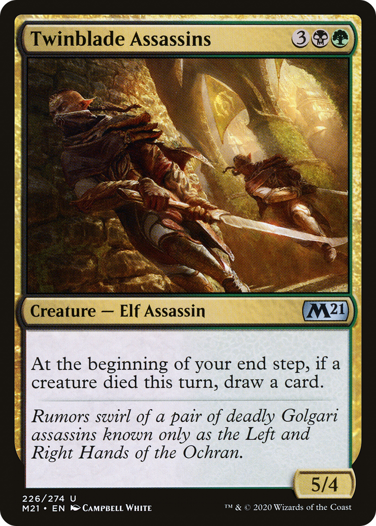 Twinblade Assassins (226) - Core Set 2021