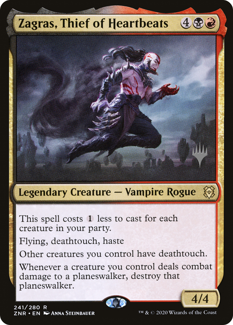 Zagras, Thief of Heartbeats (241) - Zendikar Rising Promos