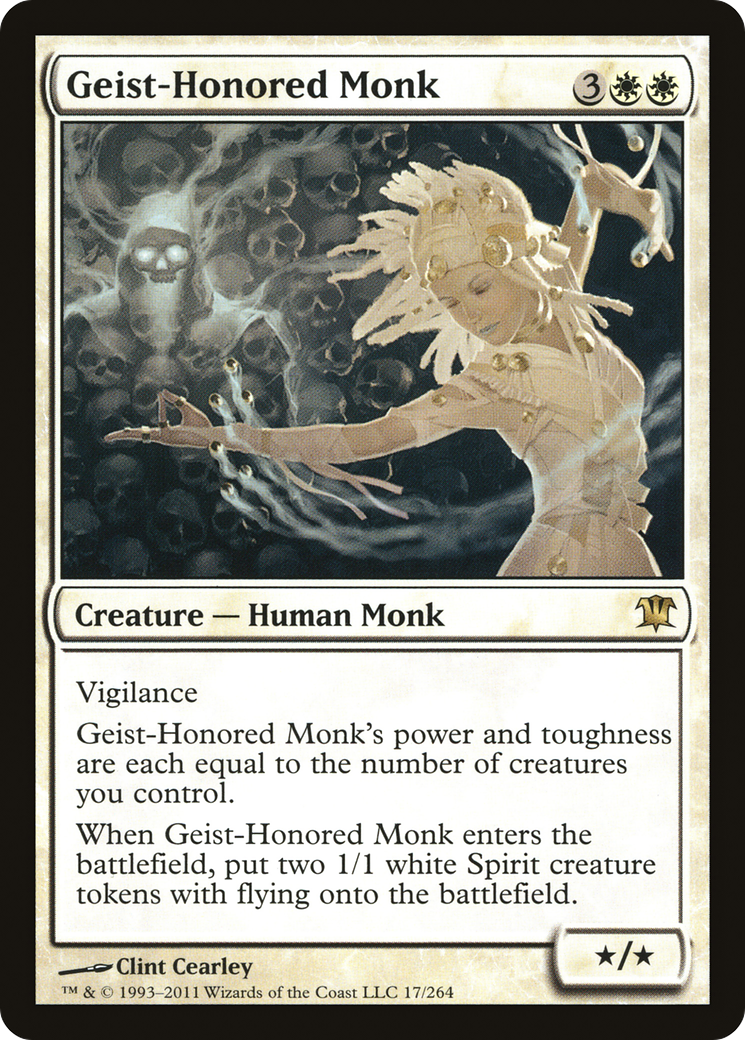 Geist-Honored Monk (017) - Innistrad