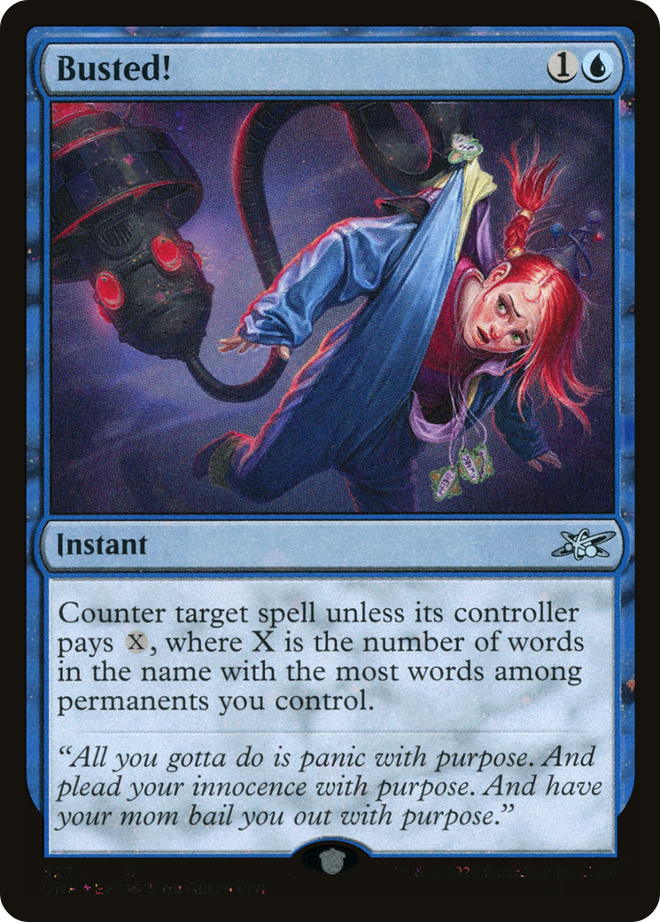 Busted! (327) Foil - Unfinity