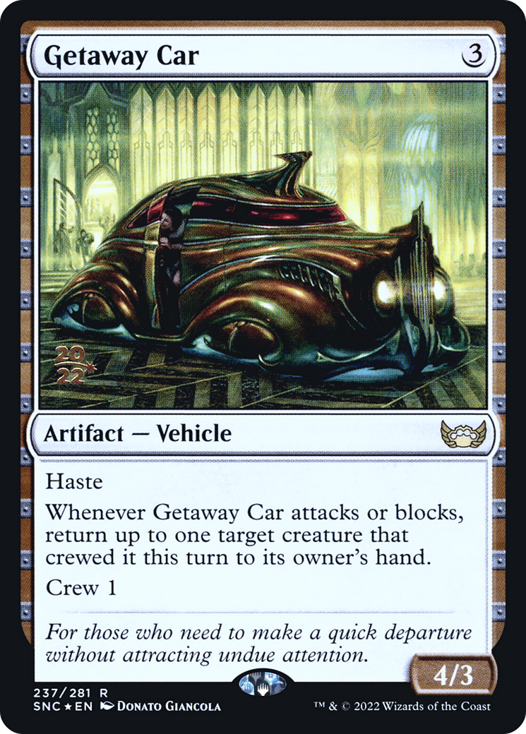Getaway Car (237) Foil - Streets of New Capenna Promos