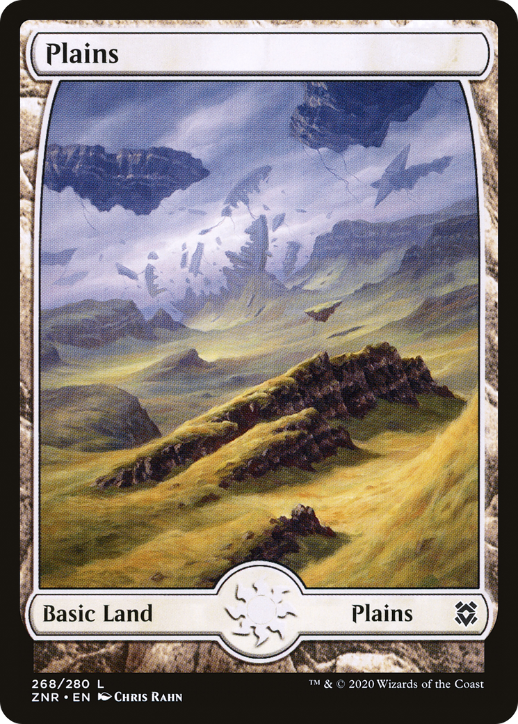 Plains – Full Art (268) Foil - Zendikar Rising