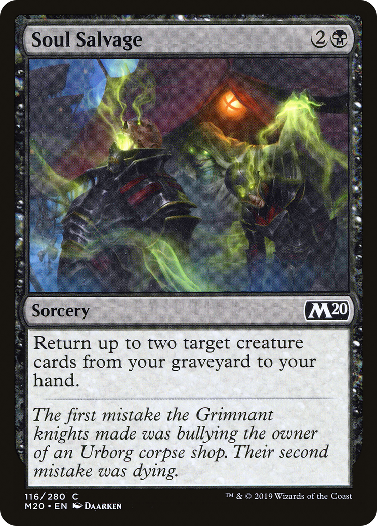 Soul Salvage (116) - Core Set 2020