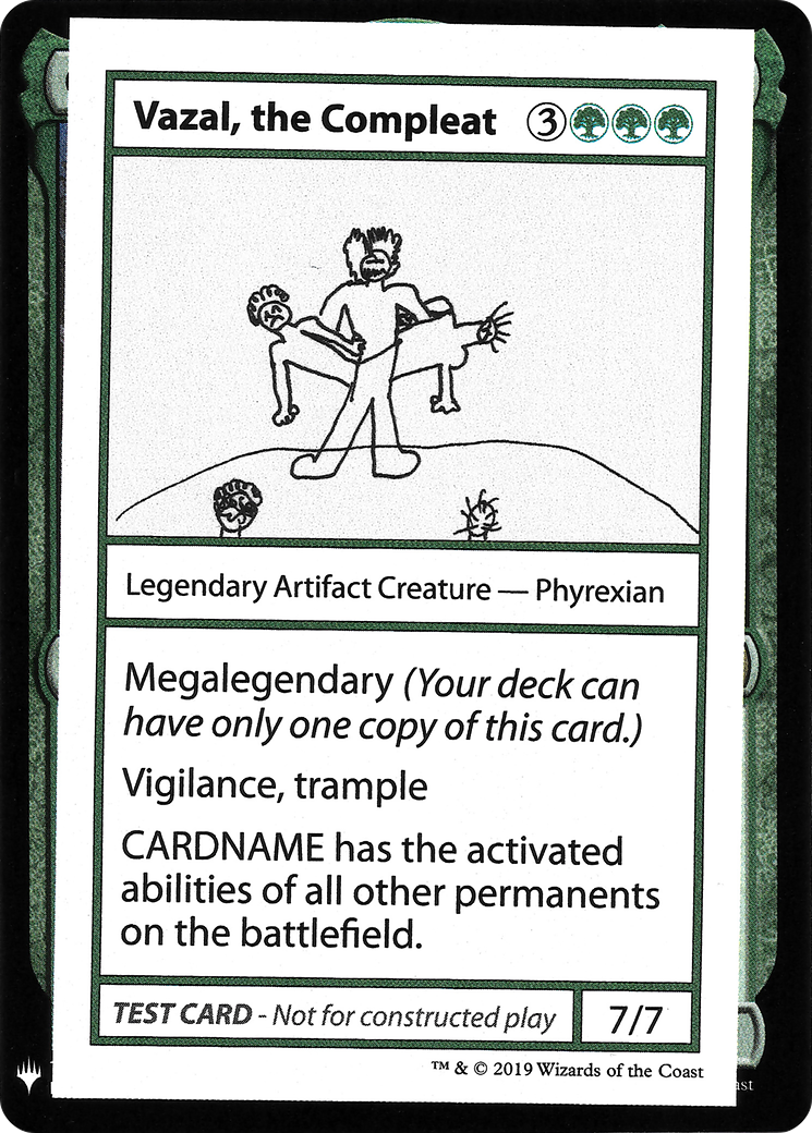 Vazal, the Compleat - Mystery Booster Playtest Cards 2019