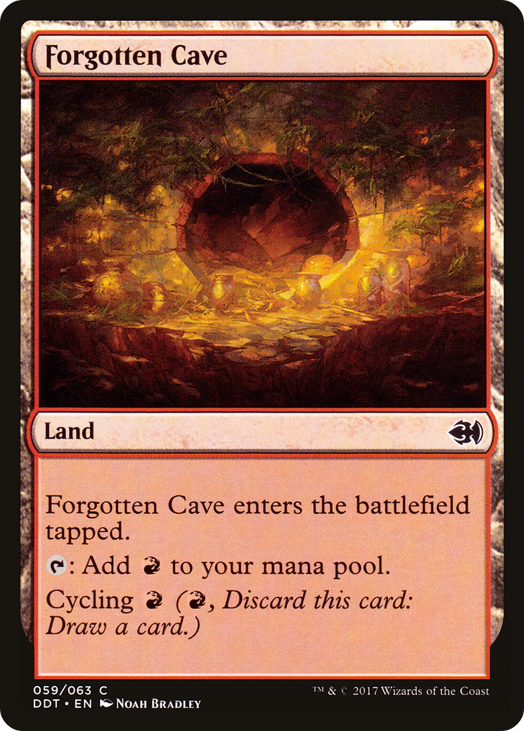 Forgotten Cave (059) - Duel Decks: Merfolk vs. Goblins