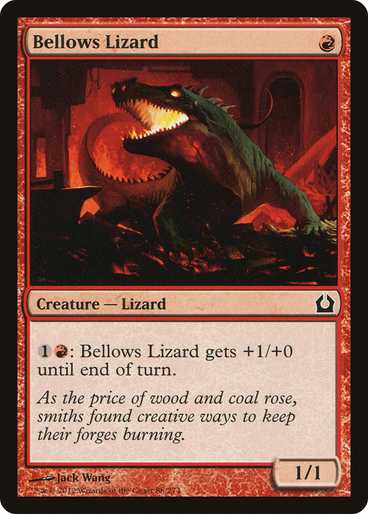 Bellows Lizard (088) - Return to Ravnica