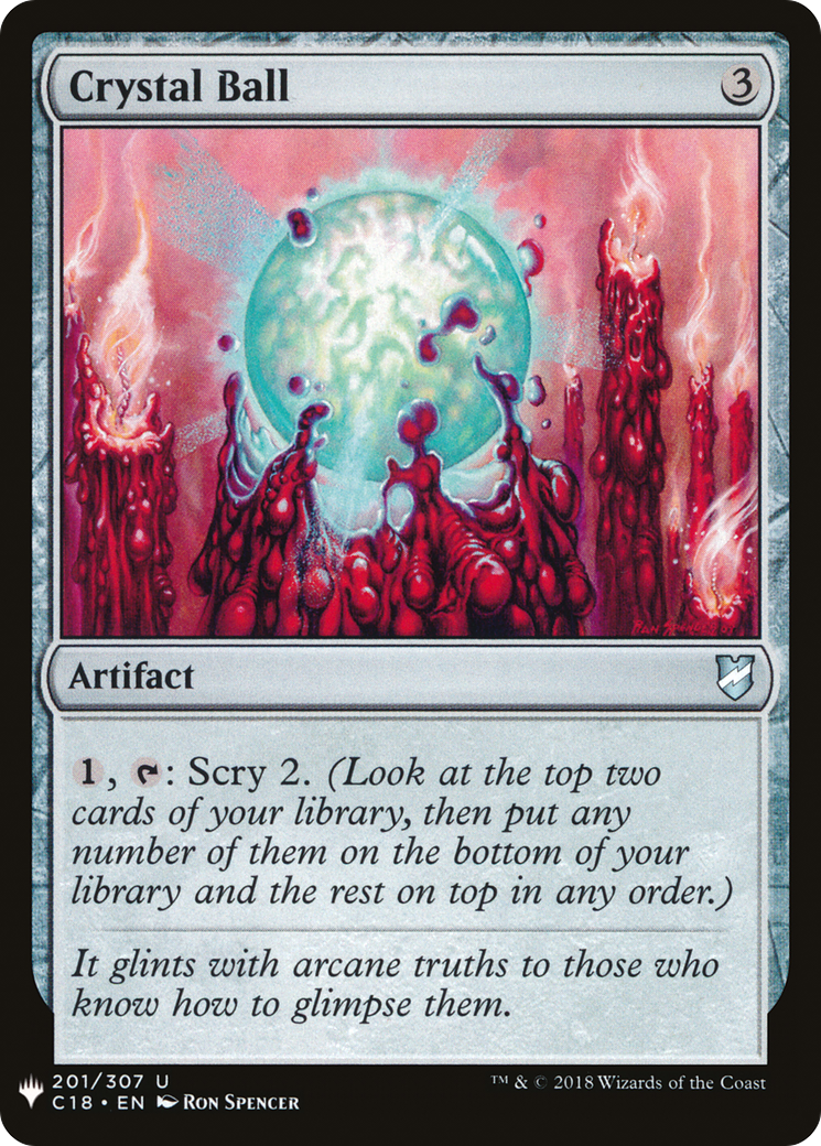 Crystal Ball (C18-201) - The List