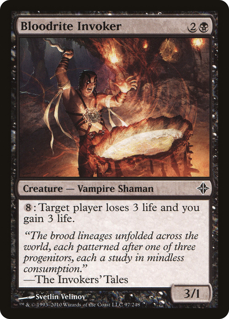 Bloodrite Invoker (097) - Rise of the Eldrazi