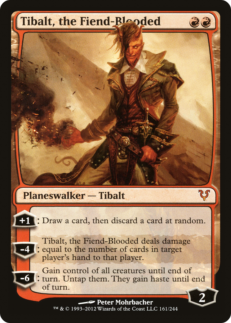 Tibalt, the Fiend-Blooded (161) Foil - Avacyn Restored