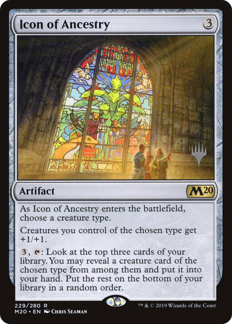 Icon of Ancestry (229p) - Core Set 2020 Promos