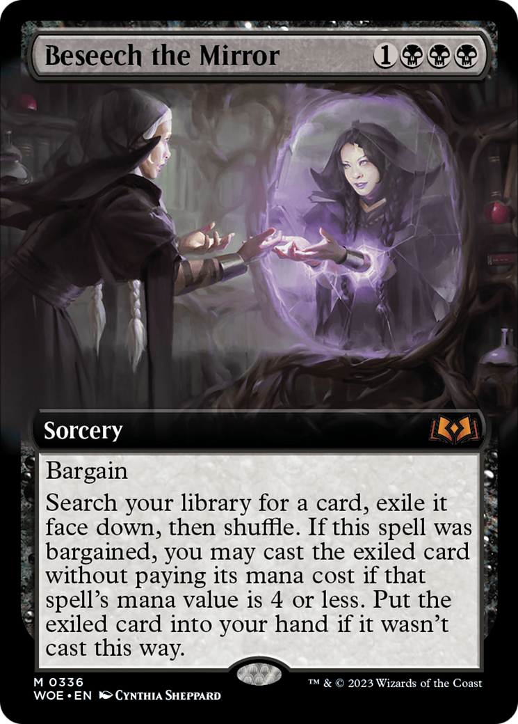 Beseech the Mirror (Extended Art) (336) - Wilds of Eldraine