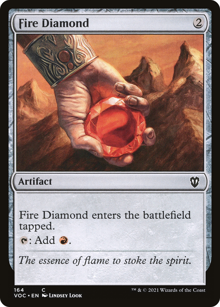 Fire Diamond (164) - Crimson Vow Commander