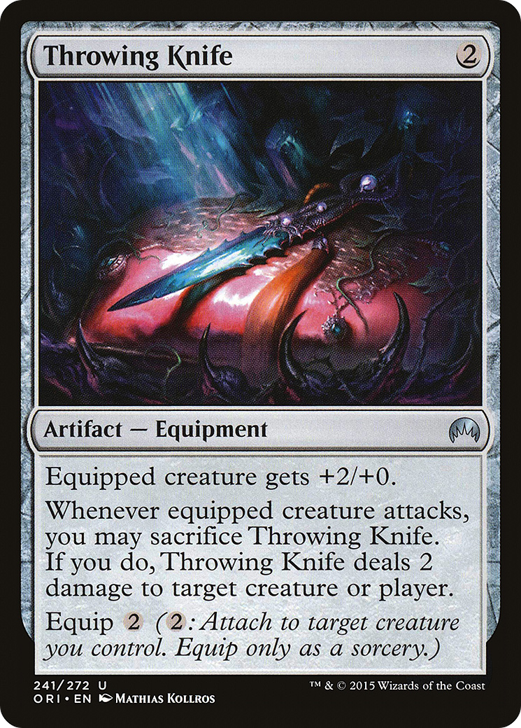 Throwing Knife (241) Foil - Magic Origins