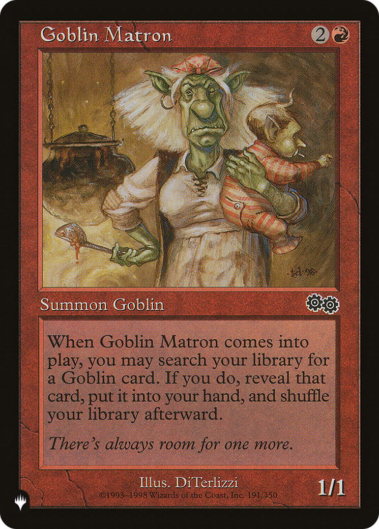 Goblin Matron (Retro) (USG-191) - The List