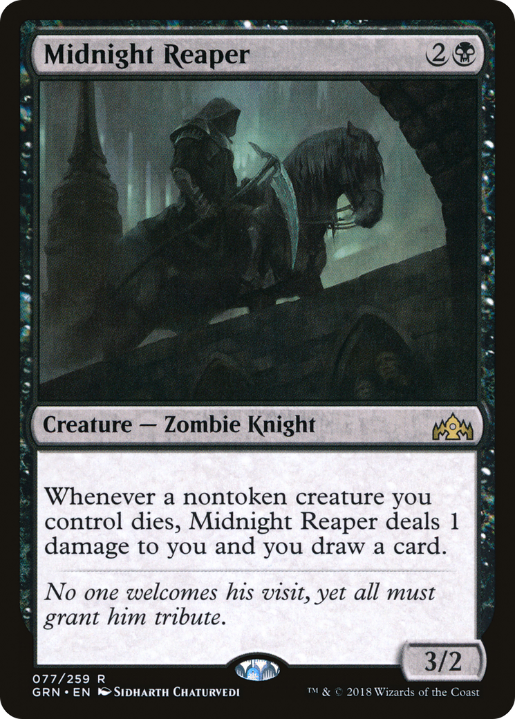 Midnight Reaper (077) - Guilds of Ravnica