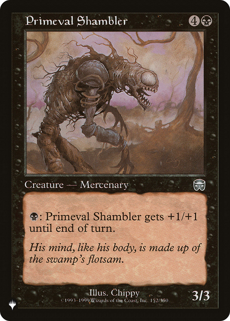 Primeval Shambler (Retro) (MMQ-152) - The List