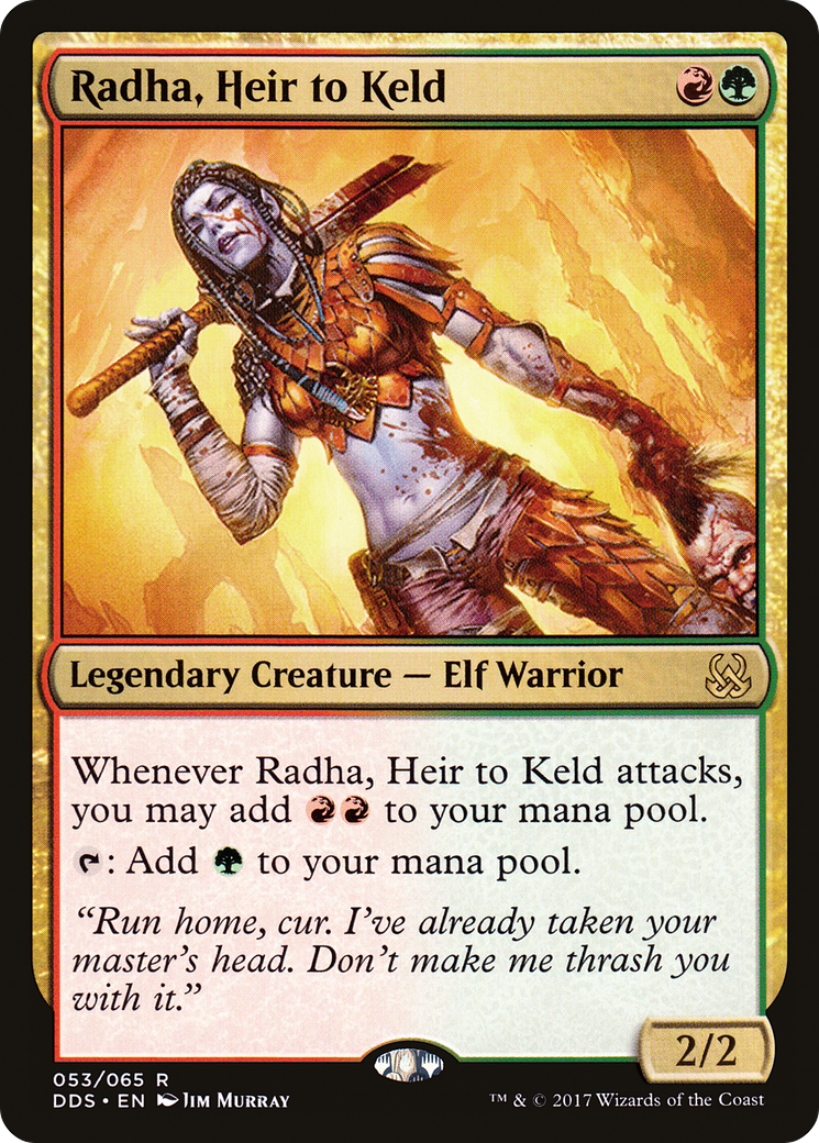 Radha, Heir to Keld (053) - Duel Decks: Mind vs. Might