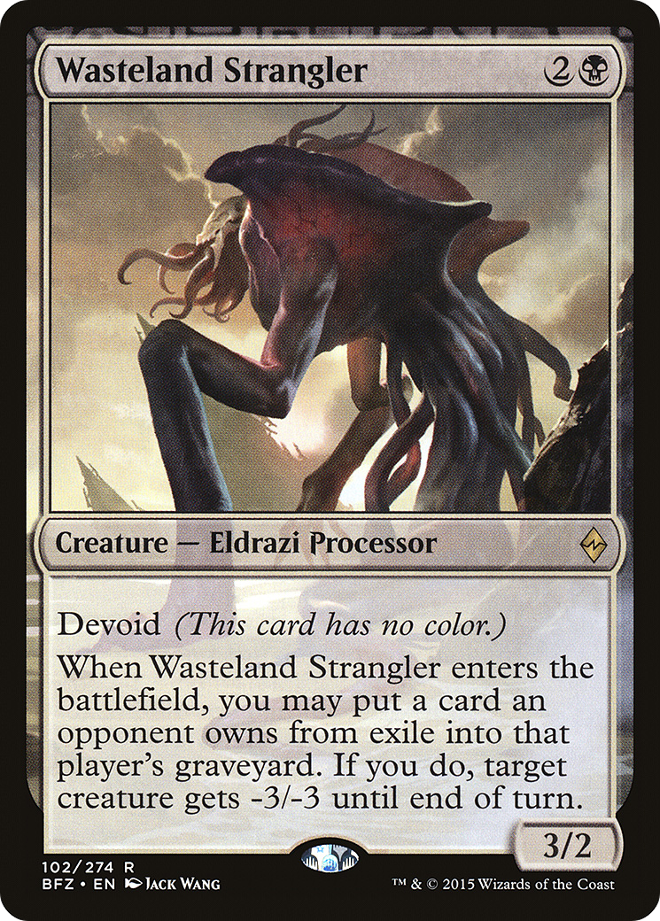 Wasteland Strangler (102) - Battle for Zendikar