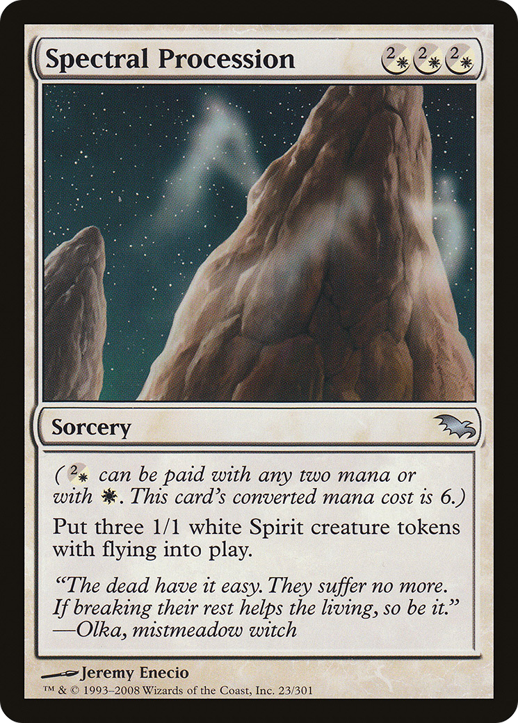 Spectral Procession (023) Foil - Shadowmoor